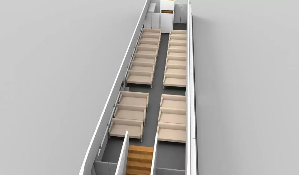 Alaknanda Varanasi's first luxury Cruise liner lower deck