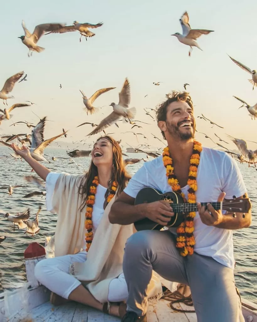 Varanasi birds boat ride