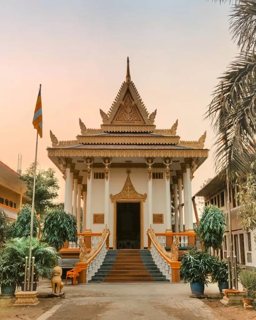 Cambodian monastery sarnath