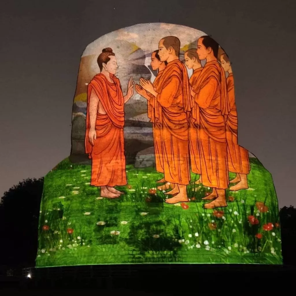 Sarnath Light and sound show