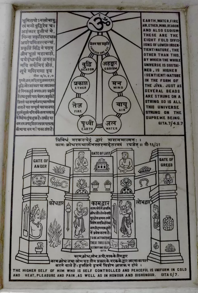 Inscriptions on wall