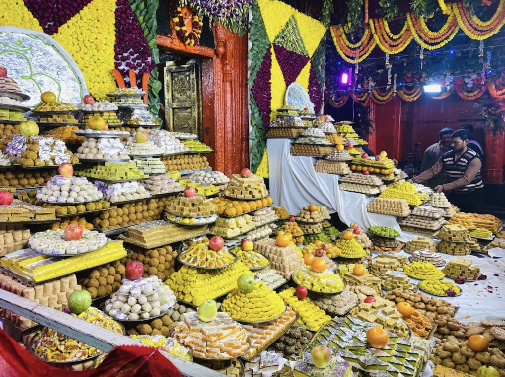 Annakoot Festival in kaal bhairav temple varanasi