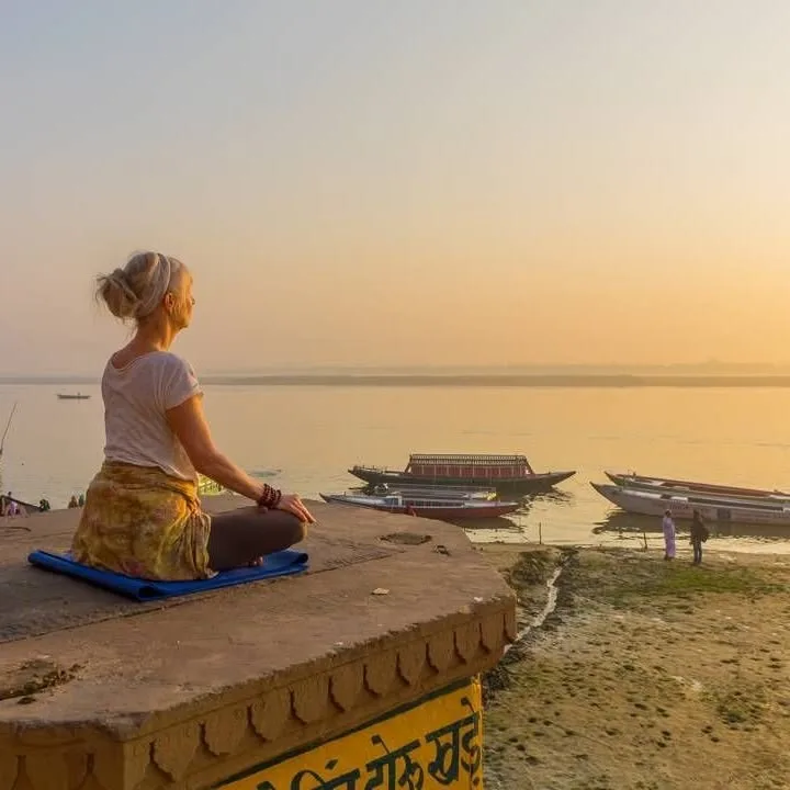 Morning Yoga workshop in varanasi