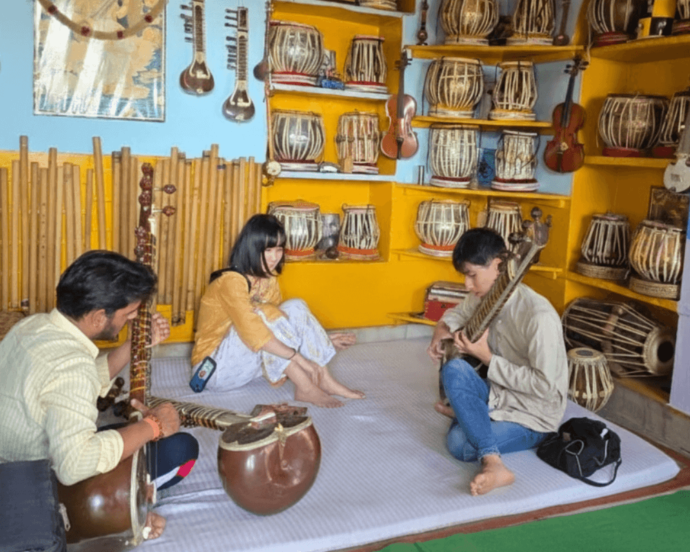 learn indian classical music in varanasi