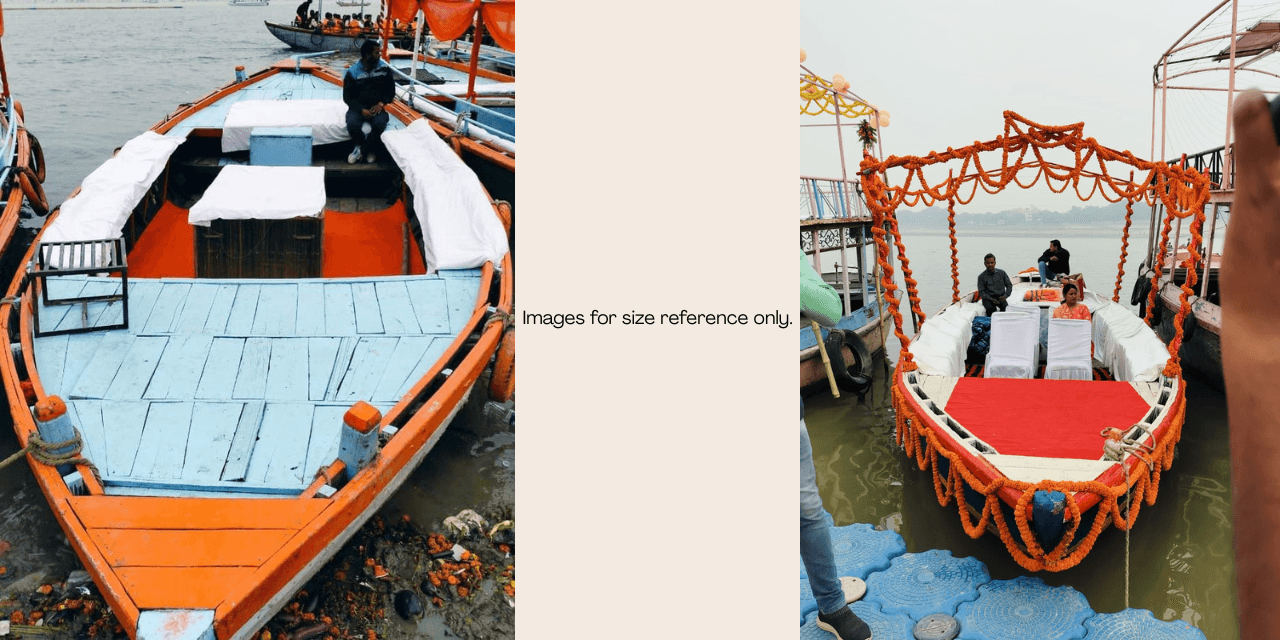 Small group Dev Diwali boat booking Varanasi for 15 guests
