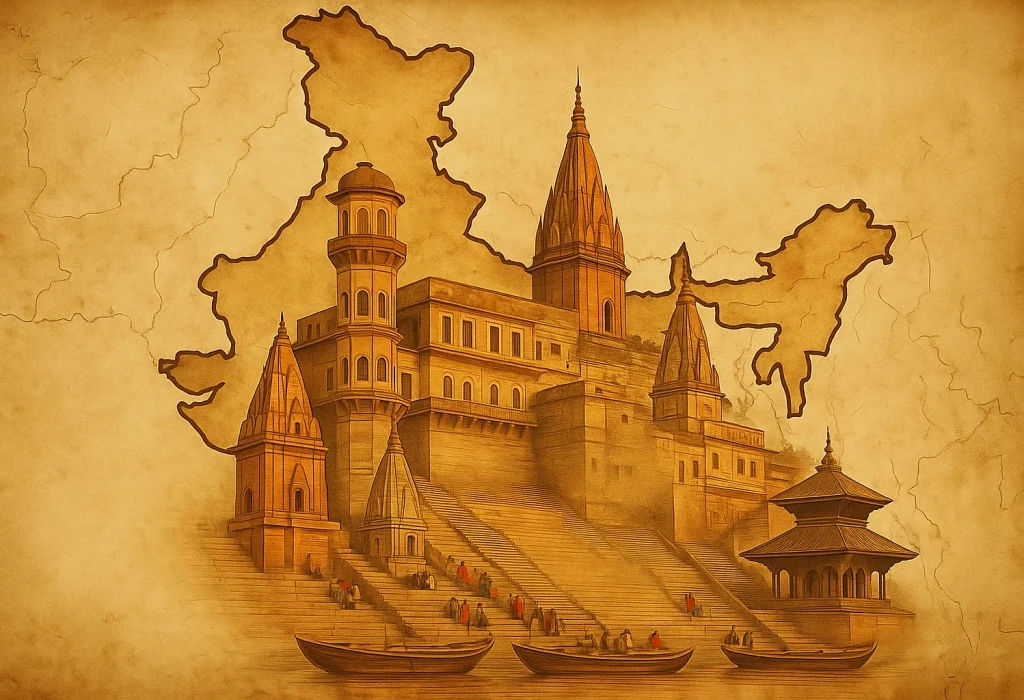 Akhand bharat varanasi mini india walk
